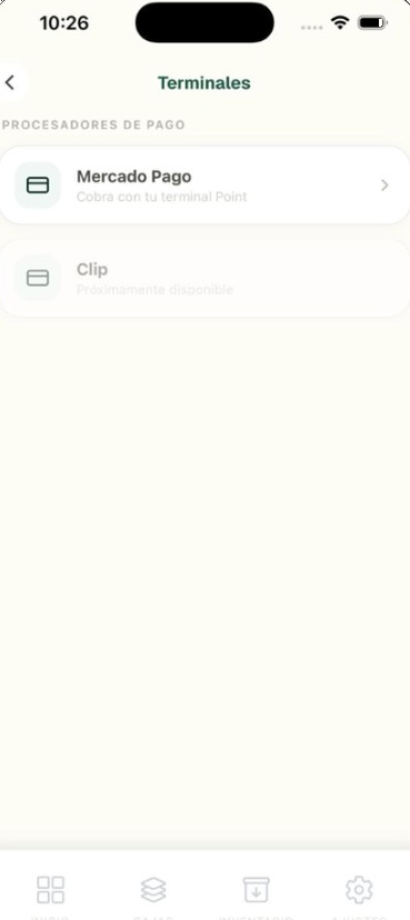 Terminales de pago en PuntoFast
